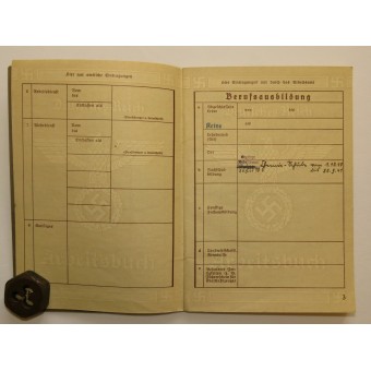 Dossier demploi 3e Reich livre. Espenlaub militaria